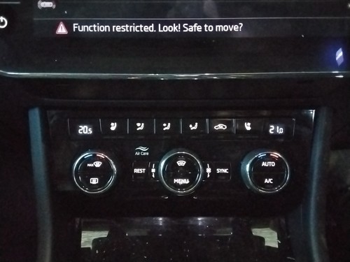 Heating switches skoda - heating, superb