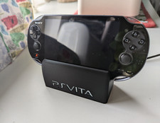 PS Vita Charger Display Stand 3d Printed 1000 OLED Model