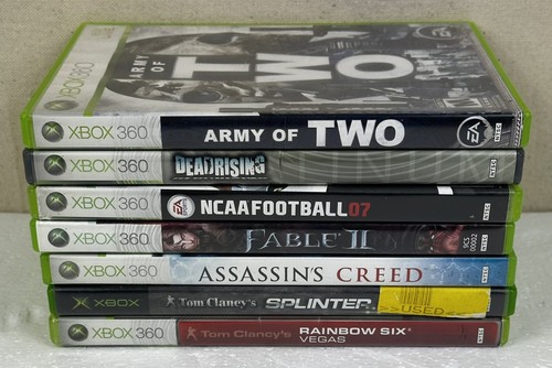 Lot xbox 360 video games - of, 7