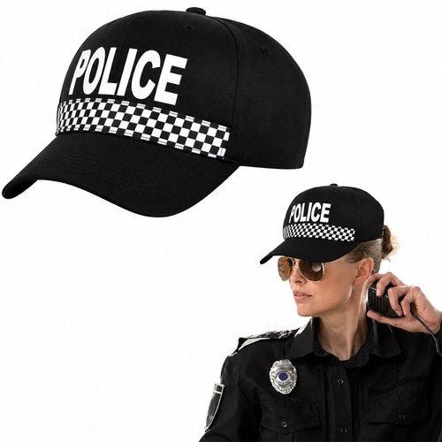 Adult police baseball cap - police,