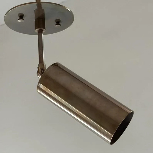 Antiqued brass spotlight - antiqued, |