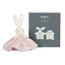 Kaloo Perle Round Comforter Rabbit Pink - 20cm | Baby Soft Toy