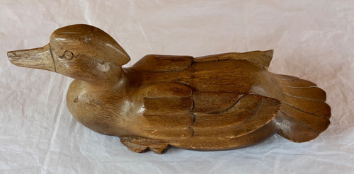 Vintage hand carved wooden - vintage,