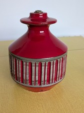 Bold Red MCM Vintage Retro Mid