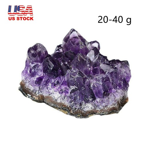 Natural purple amethyst - natural,