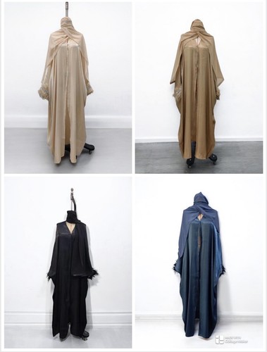 Butterfly batwing abaya - butterfly,