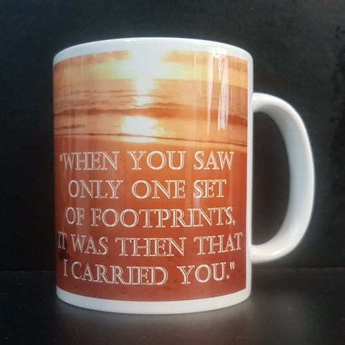 Inspirational footprints - footprints, in