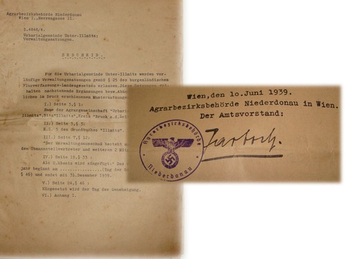 Germany 1939 german document - german,