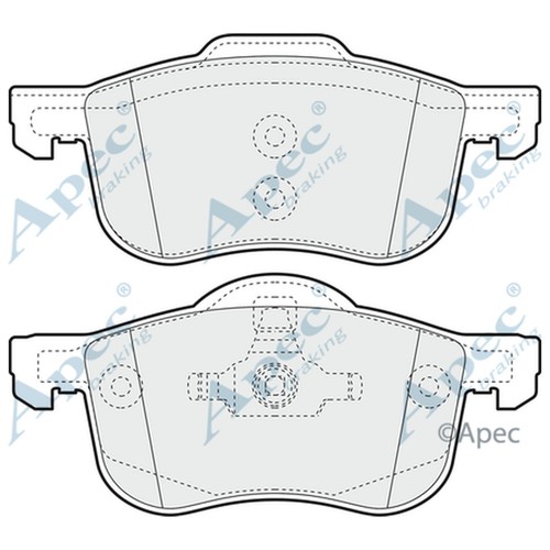 Brake pads set for - brake,