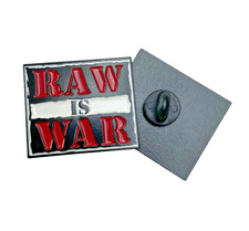 WWF Raw Is War Enamel Pin