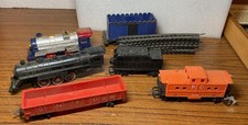 Wrecked Model Trains Engines