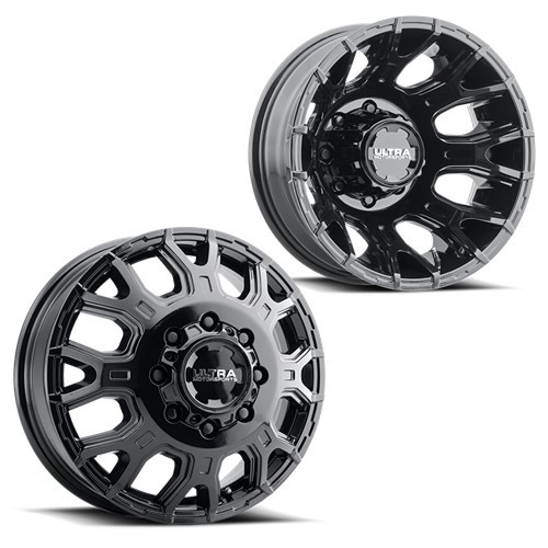 17x6 ultra 022 scorpion - 17x6.5, blk