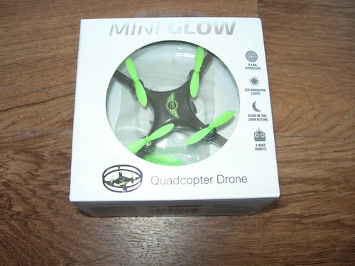 Mini glow quadcopter - quadcopter, drone