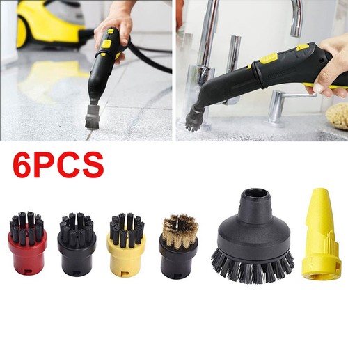 6pcs steam cleaner - cleaner, round