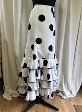 Vintage Spanish Flamenco White