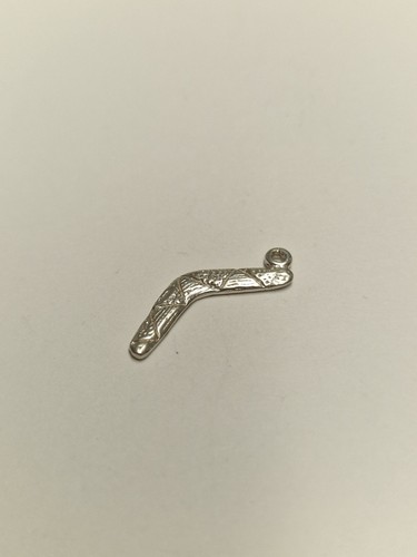 Vintage boomerang silver - vintage,