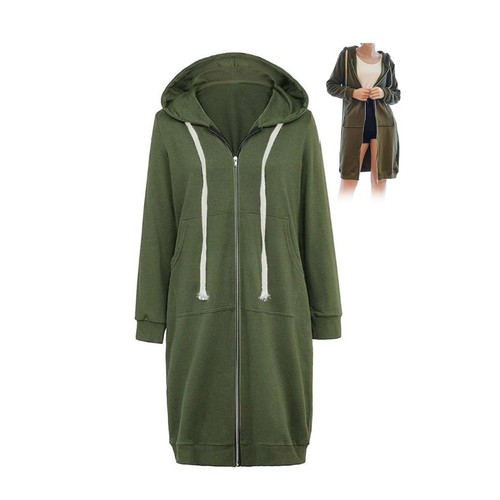 Unbranded longline zip - longline,