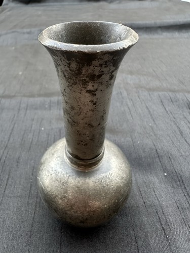 Vintage dania pewter - pewter, vase