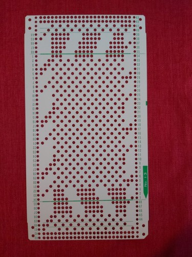 Punchcard from the toyota - from,