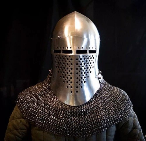 Medieval bascinet griffon - bascinet,