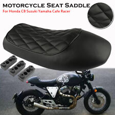 Motorcycle Seat Hump Vintage Saddle For Honda Suzuki Yamaha Cafe Racer Universal