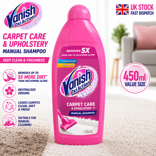 Vanish carpet shampoo - carpet, 450ml