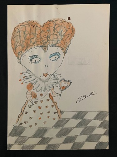 Tim burton painting drawing - drawing, on