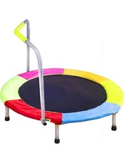 HLC 3FT Toddler Kids Trampoline with Handle Indoor Outdoor Mini Trampoline for