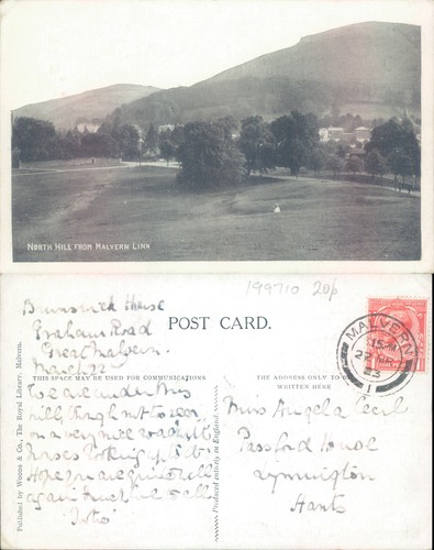 North hill from malvern - malvern, link
