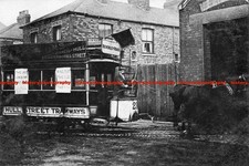 F005104 The Last Old Horse Car Hull Street Tramways Kingston upon Hull