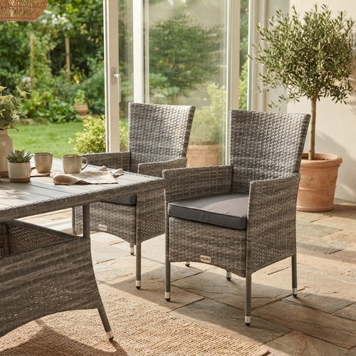 Comfortable high back rattan - comfortable,