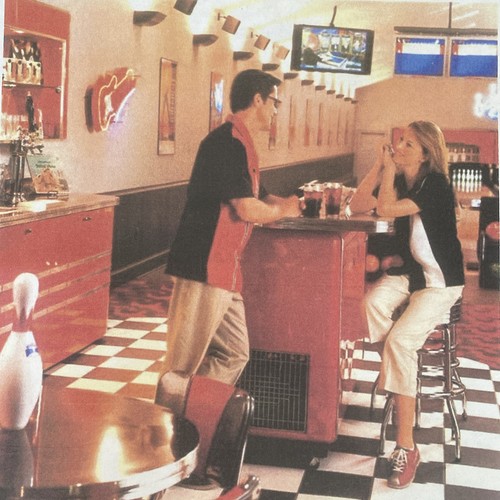 Bowling alley lanes full - bowling,