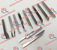 6mm x 65mm HSS Ground Lathe Form Tools 11 Pieces Set Unimat Emco Myford Boxford