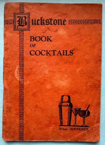 Buckstone book cocktails - book,