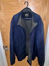 Sandstone & Co Men's Short Blue Jacket Size XXL, Water Resistant, Heavyweight
