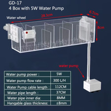 Fish tank waterfall filter - fish,