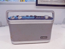 Roberts R9954 FM MW LW Radio Silver FAULTY Sold as SPARES/PARTS