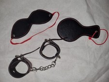 3 Pieces Erotic Set Handcuffs