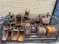 Choice 30mm Mini Micro digger Excavator bucket 6” 9” 12” Cat JCB Bobcat Hitachi