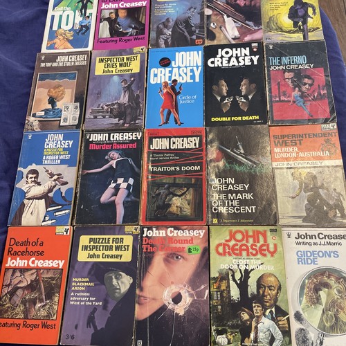 Vintage john creasey book - creasey,