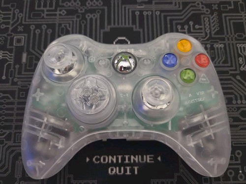 Xbox 360 transparent clear - ,