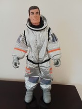 Vintage Action Man Gi Joe original fuzzy flocked head Astronaut  