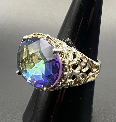 Sterling silver and mystic - sterling,