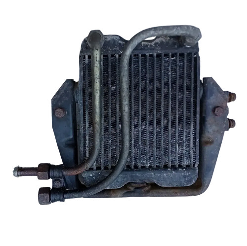 Oil cooler with - , lines