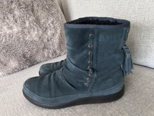 Hotter Suede Fur Lined Pixie