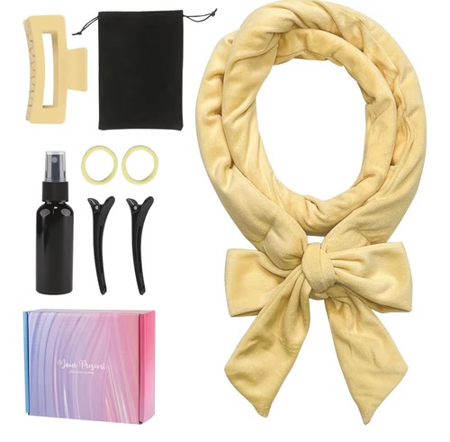 Heatless curling set satin - curling,