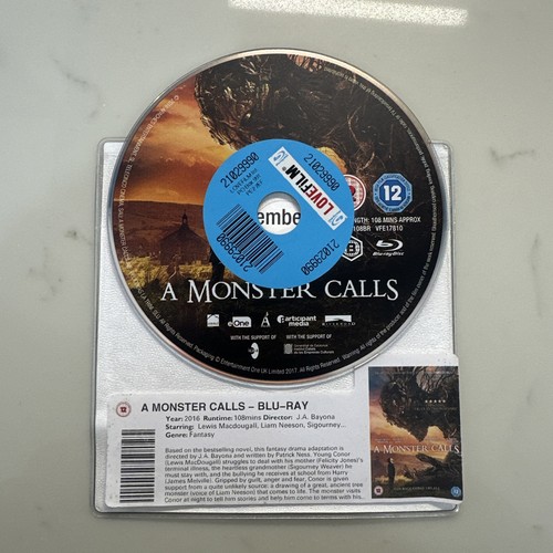 Monster calls blu ray - a,