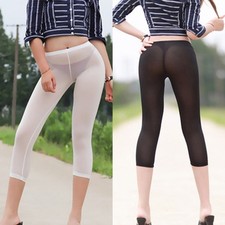 Women Leggings Cropped Pants