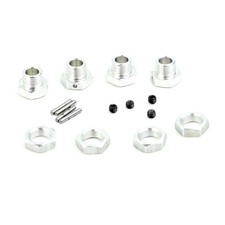 HoBao Hyper 7 Wheel Hub & Nut Complete Set (4) Silver H87027