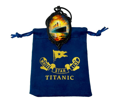 Titanic necklace victorian - titanic,